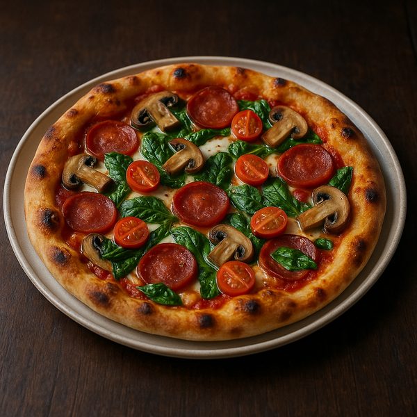Gestalte Deine eigene Pizza