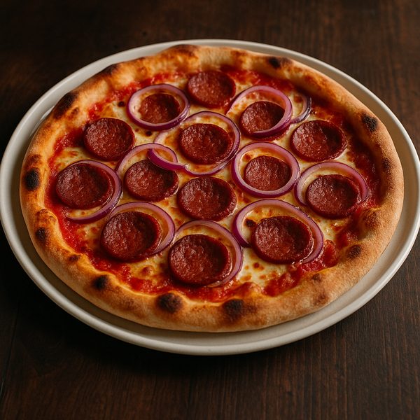 Lunch Pizza Sucuk & Zwiebel