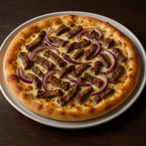 Philly Cheesesteak Pizza