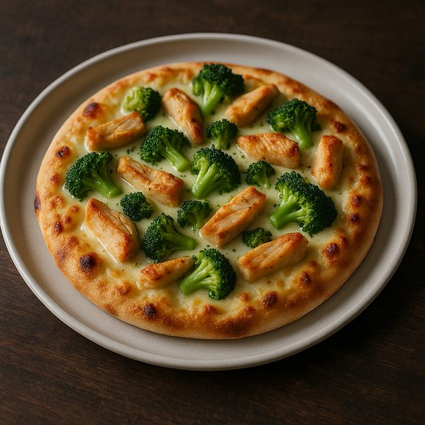 Pizza Chicken & Broccoli + 2 Optionen