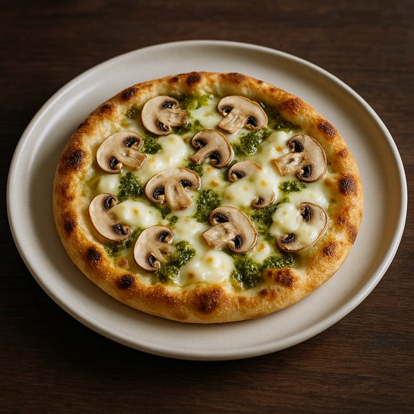 Pizza Funghi + 2 Optionen
