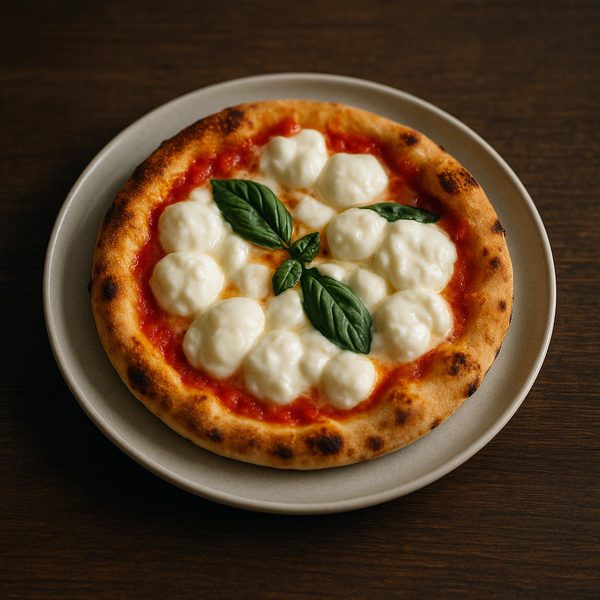 Pizza Margherita + 2 Optionen