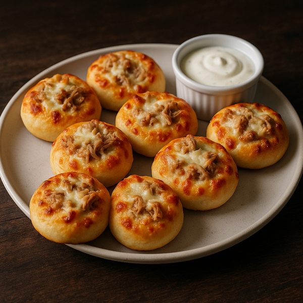 Pizzabrötchen Thunfisch und Käse