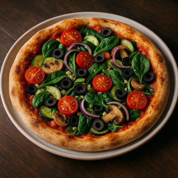 Vegan - Gestalte deine eigene Pizza